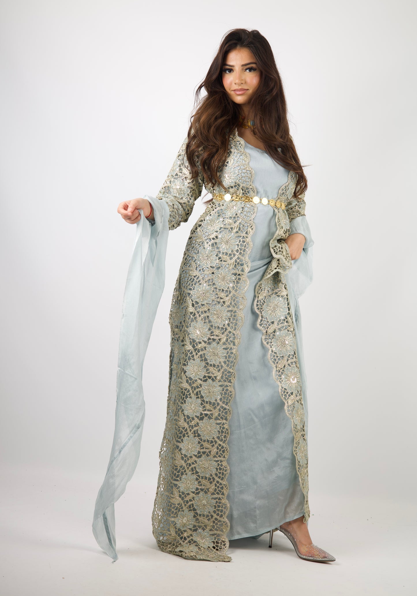 Dicle Kurdish Dress – Luxury Cutwork Collection
