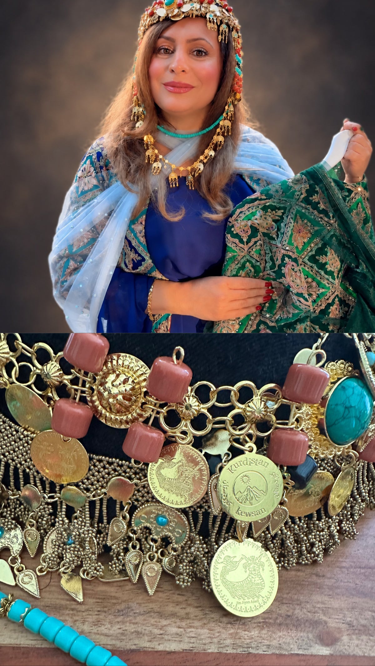 Kurdish and Hawrami Hat with Historical Details