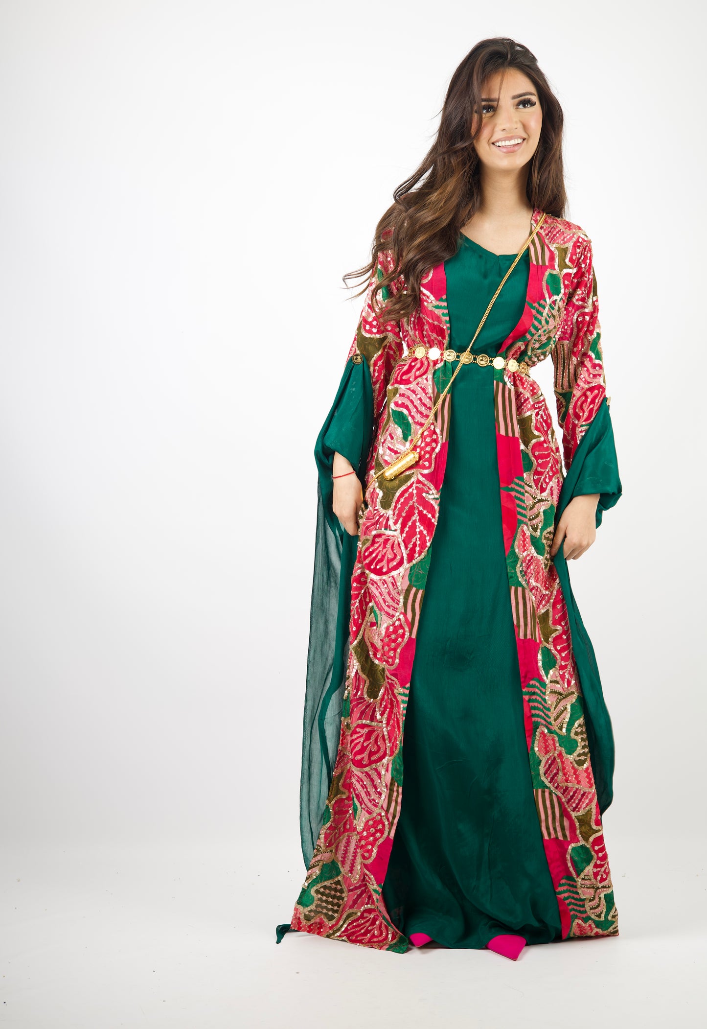 Peraw Kurdish Dress Green
