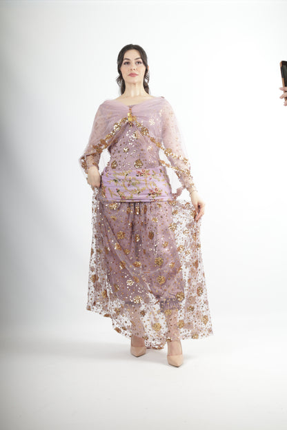 Handcrafted Kurdish Mukryani Saqezi dress from Rojhalat Kurdistan