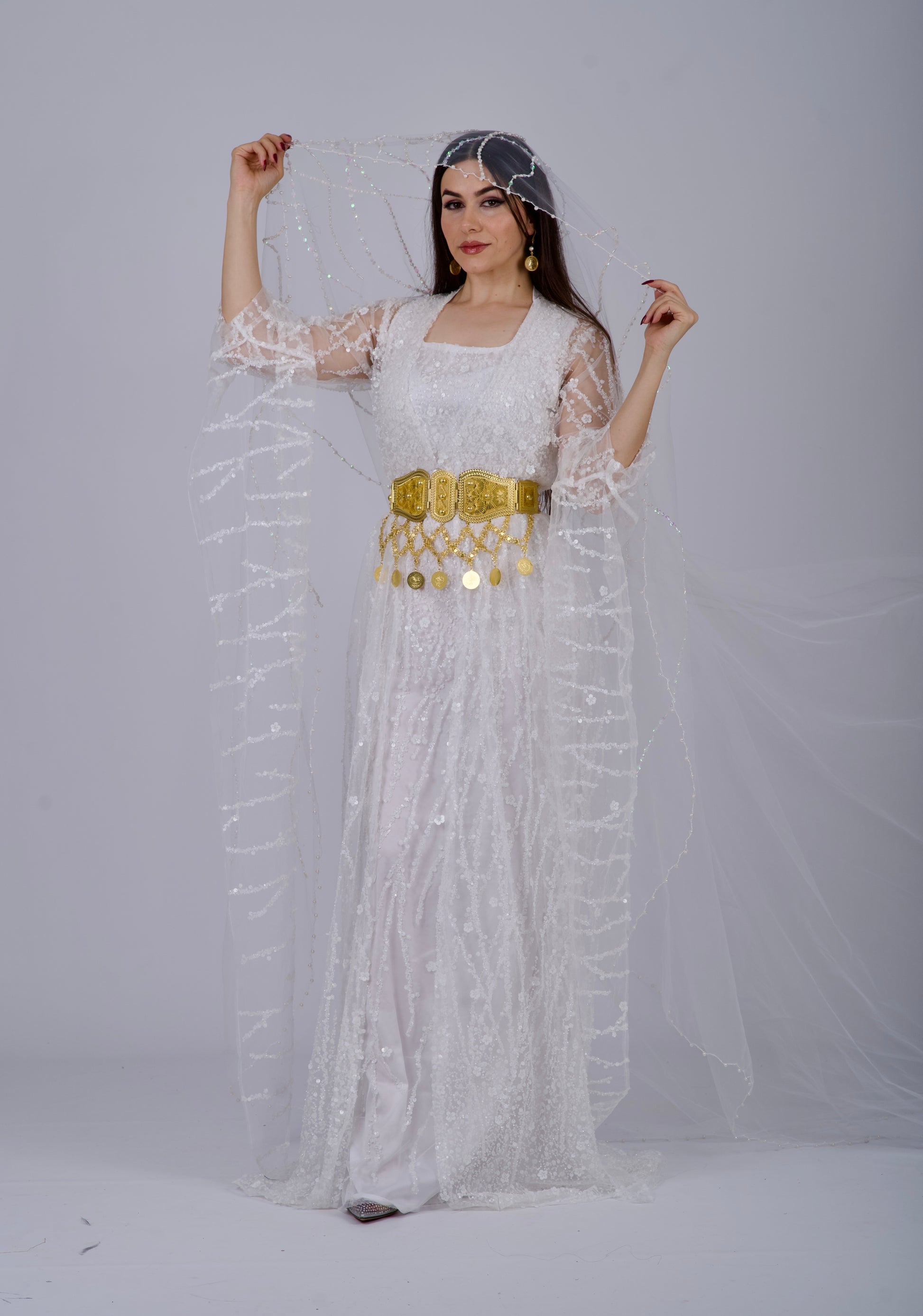 Kurdish Bride Dress Elegant Traditional Wedding Wear Kewsan