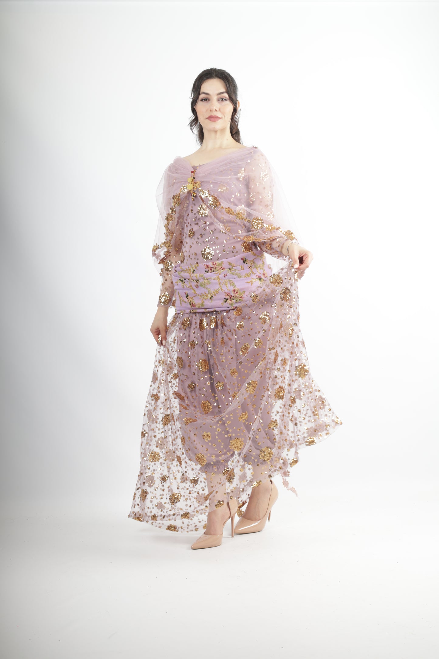 Kurdish traditional dress from Rojhalat in Mukryani Saqezi style,