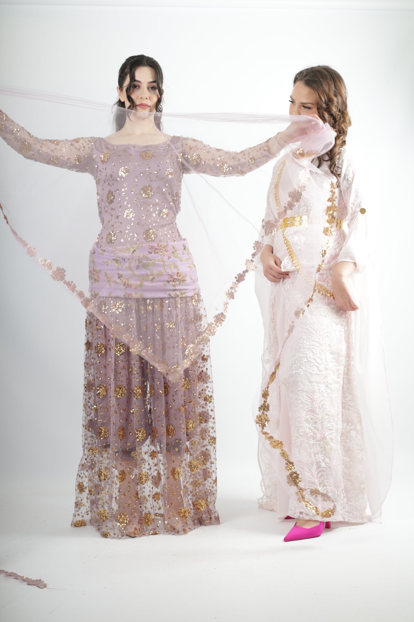 Kurdish cultural dress Mukryani Saqezi handmade in Kurdistan