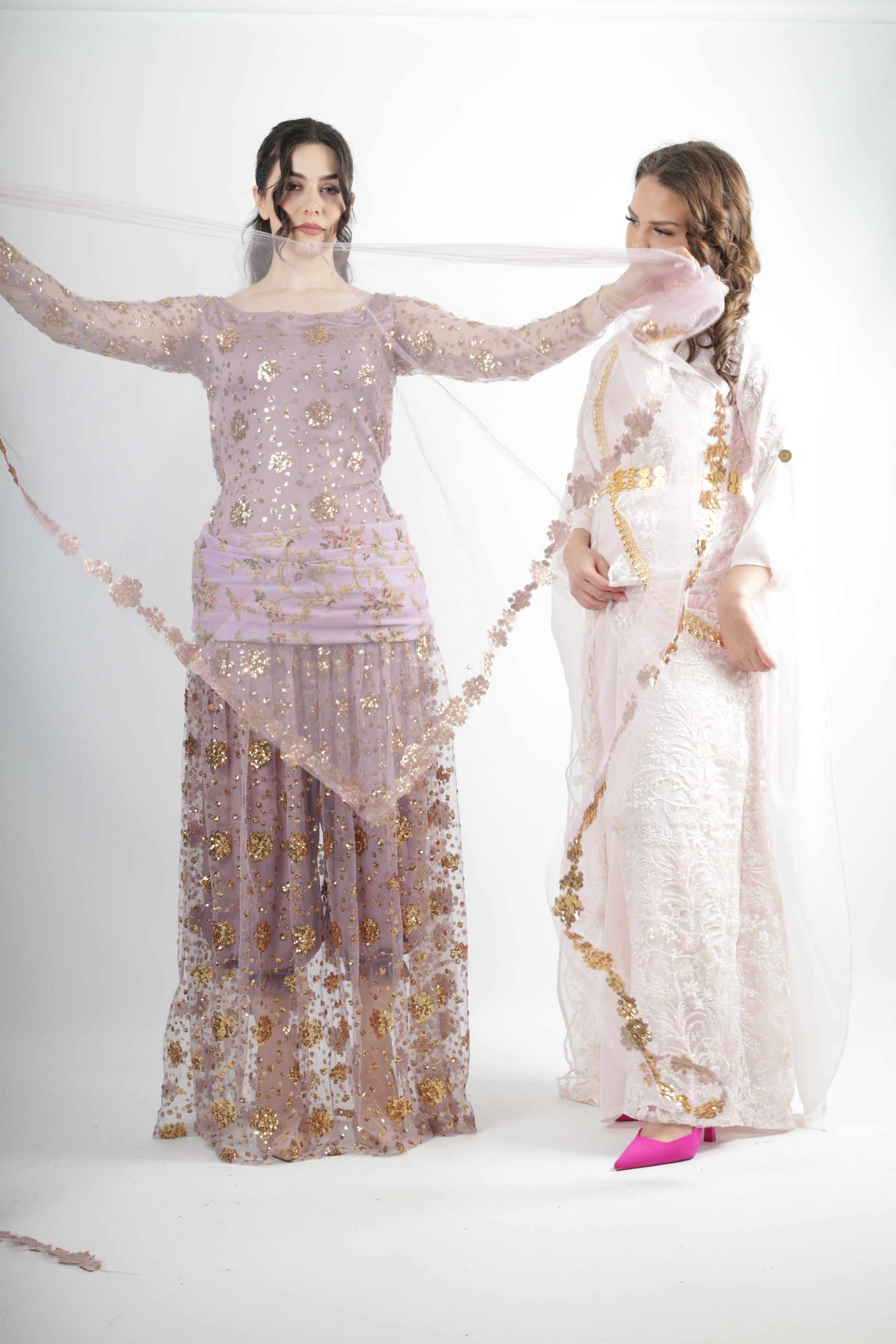 Kurdish cultural dress Mukryani Saqezi handmade in Kurdistan