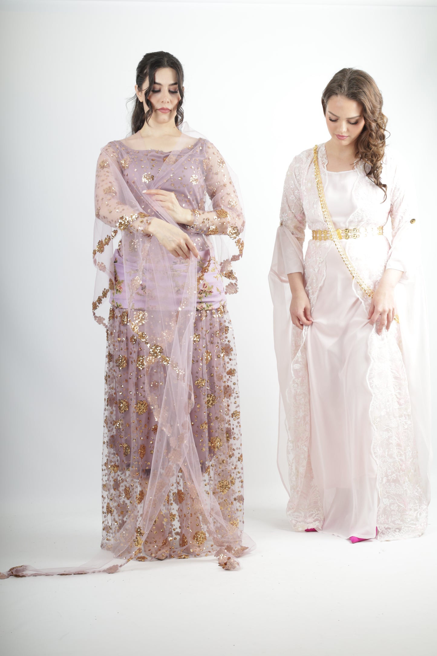 Kurdish dress purple Murkyani