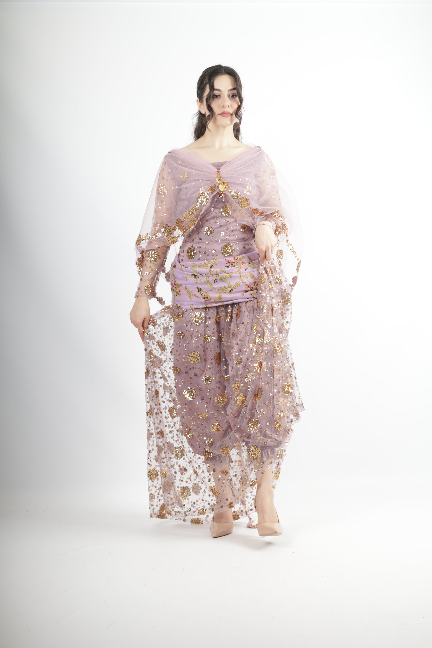 Mukryani dress from Saqez, handmade by Kurdish women