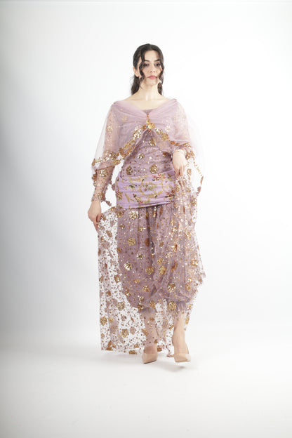 Mukryani dress from Saqez, handmade by Kurdish women