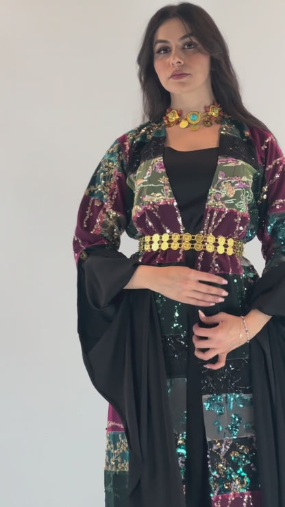Shai eco collection Kurdish Dress 3 items and accessories including