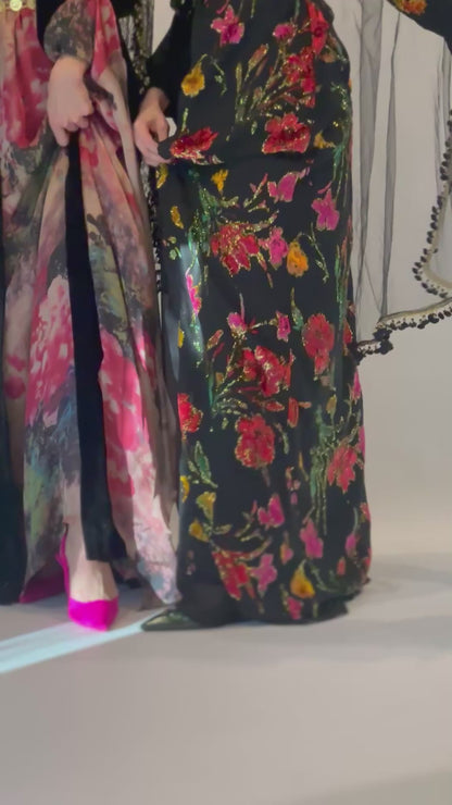 Delnia Kurdish Dress Hand Printed 3 items