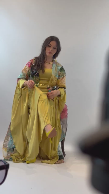 Zeiton Kurdish Dress Eco collection includes Shamaran Belt