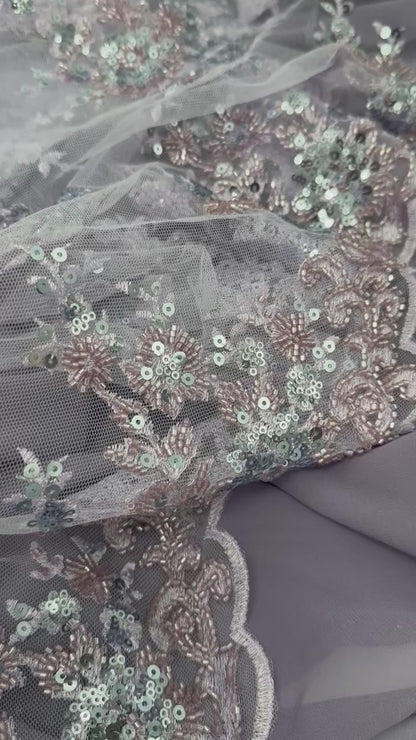 Dilber LavenderPurple – 3-Piece Kurdish Dress