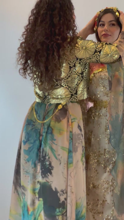 Awrang Kurdish Dress complete