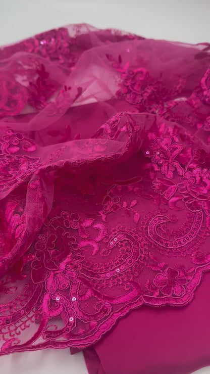 💕Sakar – 2-Piece Kurdish Dress Hot pink | Modern, Soft & Graceful