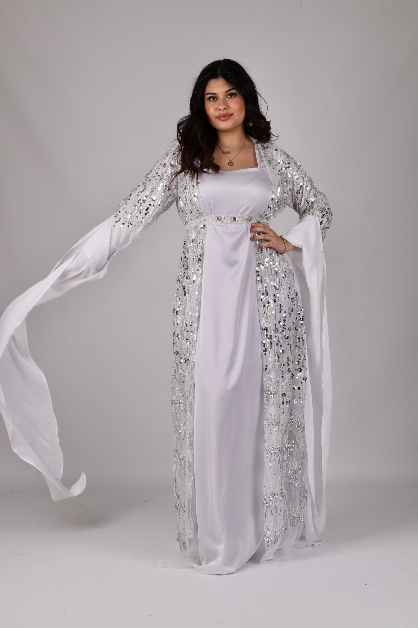 Luxury Bride Kurdish Dress peacock design