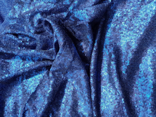 Dark blue sequin (meter)