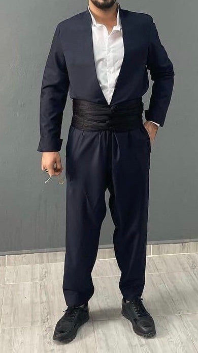 Kurdish Clothes for man black