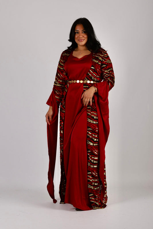 Red Wine Lux setKewsan textile and more Kurdish women, Kurdish clothes, Kurdische kleider