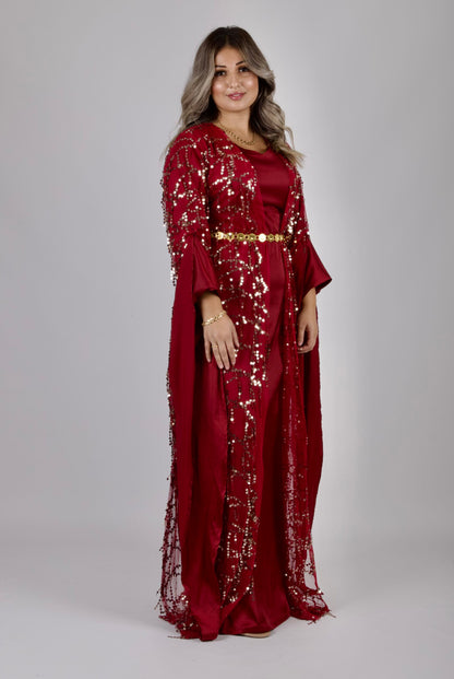 Red wine LarzaneKewsan textile and more Kurdish women, Kurdish clothes, Kurdische kleider